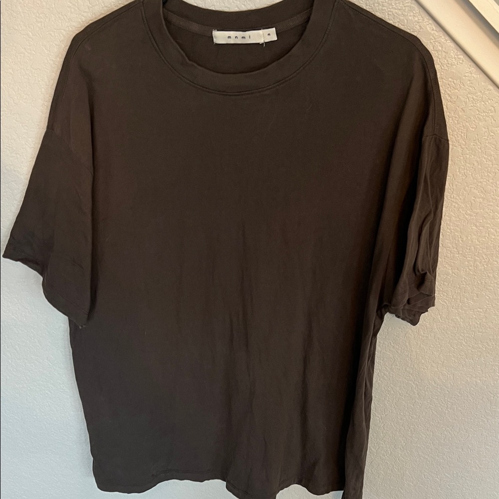 MNML Charcoal Short Sleeve Tee